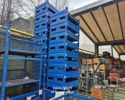 Liquidazione cassoni e ceste in ferro di diverse misure e tipologie