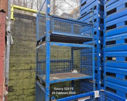 Liquidazione cassoni e ceste in ferro di diverse misure e tipologie