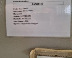 Centro di Lavoro Pantografo SCM Record 130 anno 2001