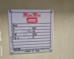 Levigatrice a nastro marca Minimax Unilev 15M