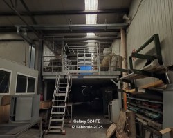 Liquidazione soppalco in ferro da officina