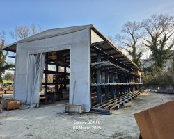 Liquidazione  struttura mobile telonata