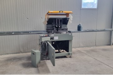 Liquidazione troncatrice monotesta Marca EMMEGI Mod. 550 SCA per lavorazione alluminio.